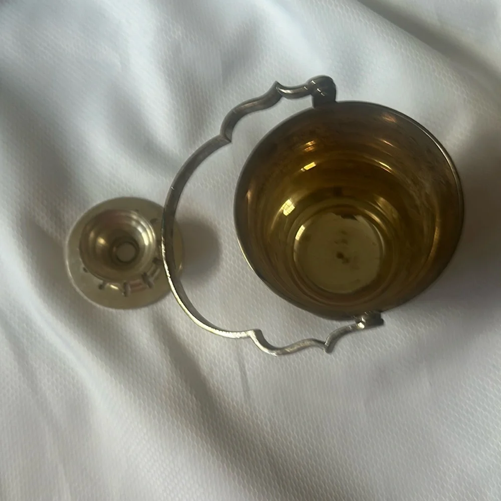Vintage Silver Ice Bucket with Drip Tray